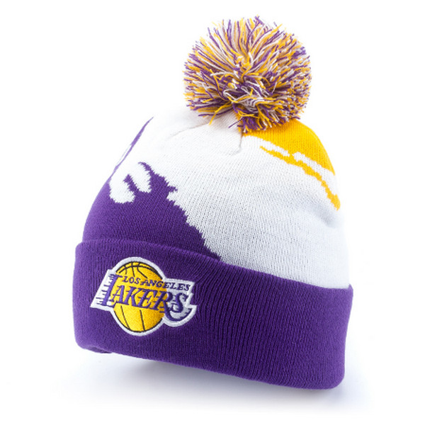 Купить Шапка Mitchell & Ness Los Angeles Lakers  | Lakers 40z в Москве или заказать доставку на Slamdunk.su